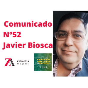 Comunicado Nº52 Javier Biosca
